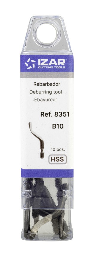 ACCESORIO REBARBADORES - 8351 - HSS B10 - (pack 10 uds.  -  EUR/pack)