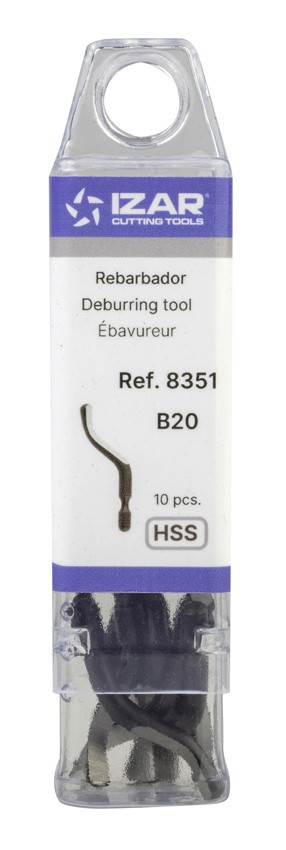 ACCESORIO REBARBADORES - 8351 - HSS B20 - (pack 10 uds.  -  EUR/pack)