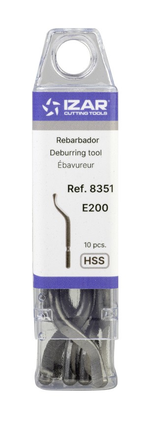 ACCESORIO REBARBADORES - 8351 - HSS E200 - (pack 10 uds.  -  EUR/pack)