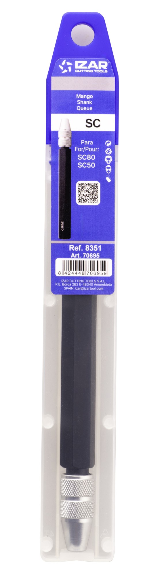 ACCESORIO REBARBADORES - 8351 - MANGO RASPADOR SC