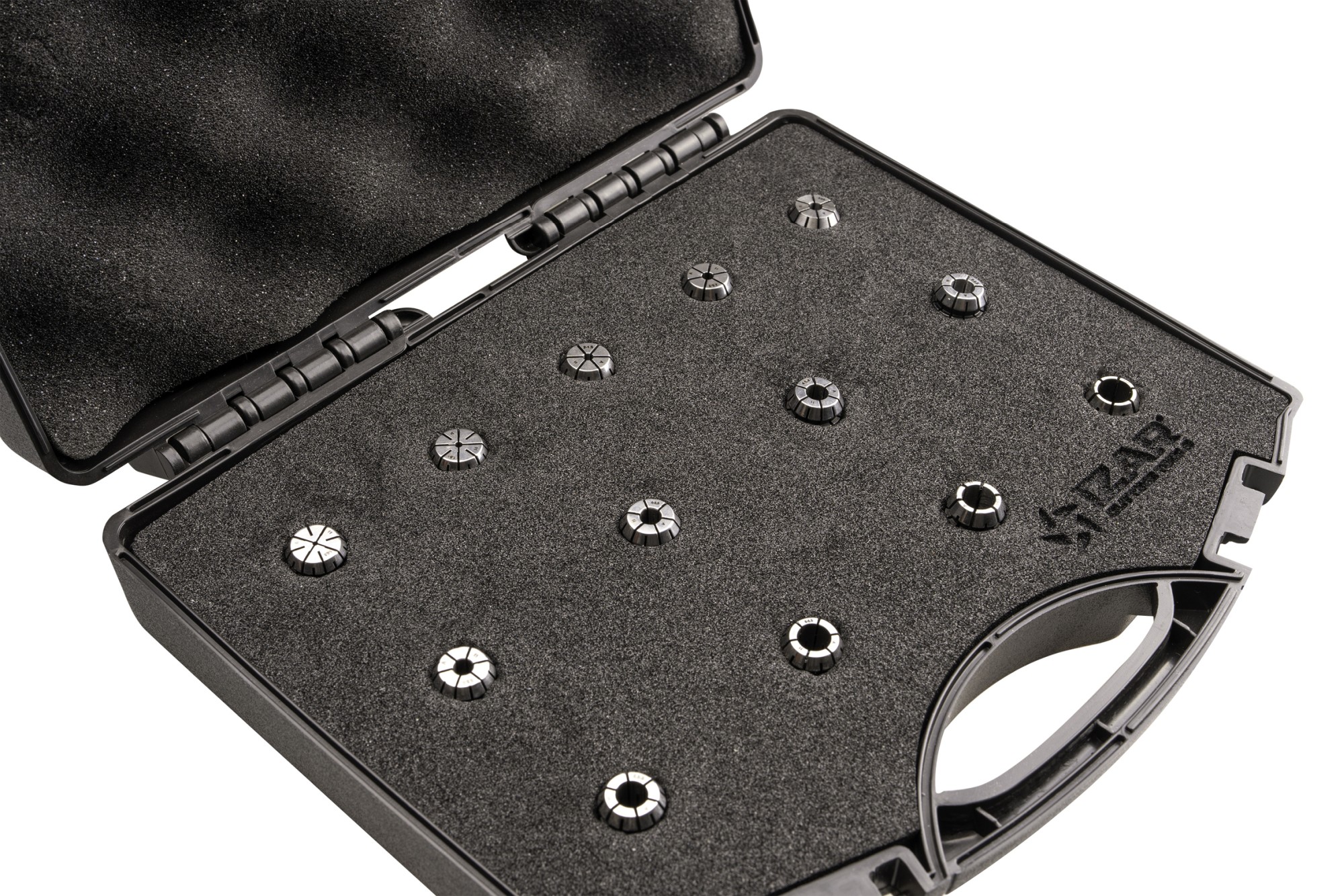 PINZA PRECISIÓN ER 10 MICRAS DIN-6499B - 8391 - SET ER11 - 13 pcs. (1 - 1,5 - 2 - 2,5 - 3 - 3,5 - 4 - 4,5 - 5 - 5,5 - 6 - 6,5 - 7)