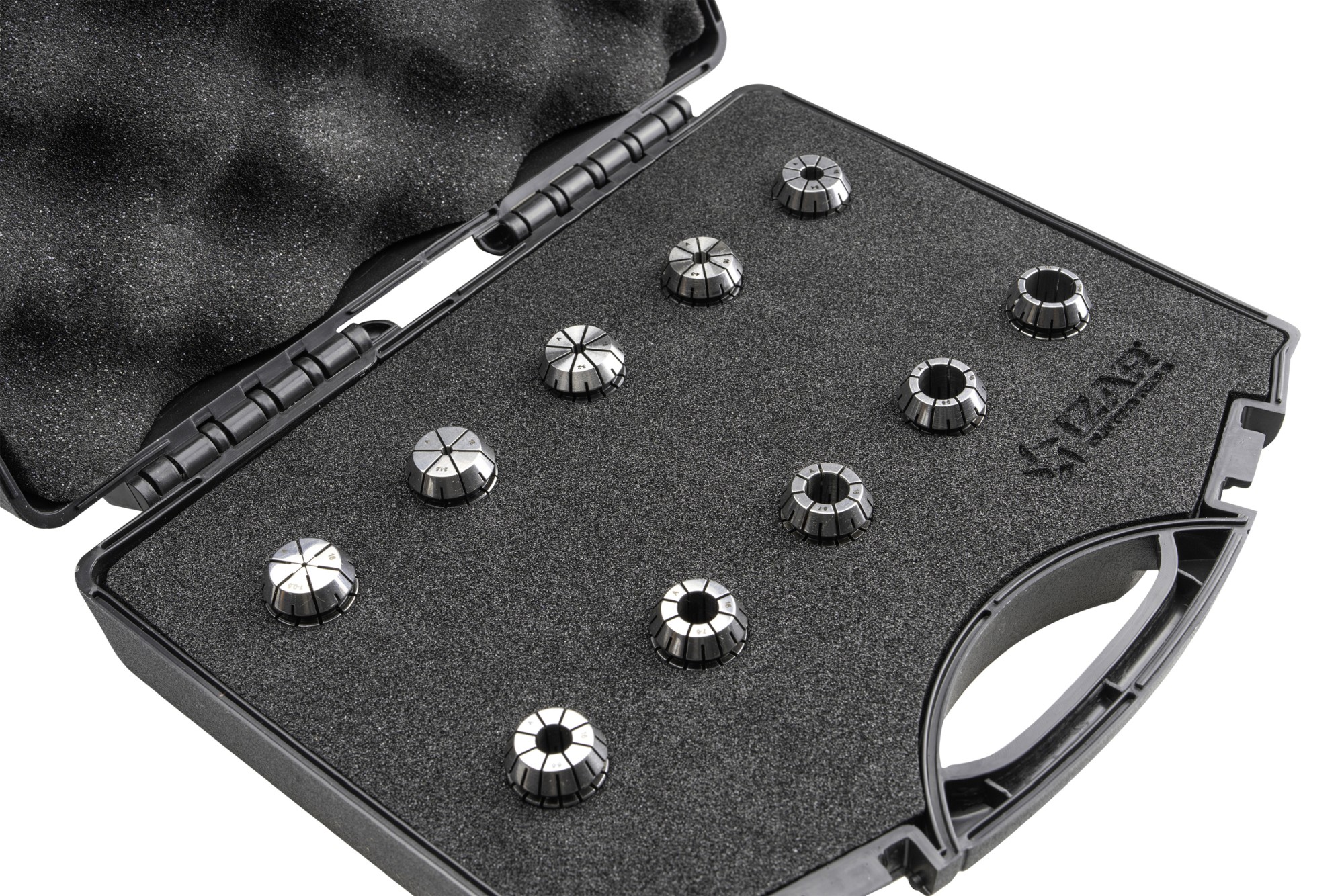 PINZA PRECISIÓN ER 10 MICRAS DIN-6499B - 8391 - SET ER16 - 10 pcs. (1 - 2 - 3 - 4 - 5 - 6 - 7 - 8 - 9 - 10)