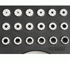 PINZA PRECISIÓN ER 10 MICRAS DIN-6499B - 8391 - SET ER32 - 18 pcs. (3 - 4 - 5 - 6 - 7 - 8 - 9 - 10 - 11 - 12 - 13 - 14 - 15 - 16 - 17 - 18 - 19 - 20)
