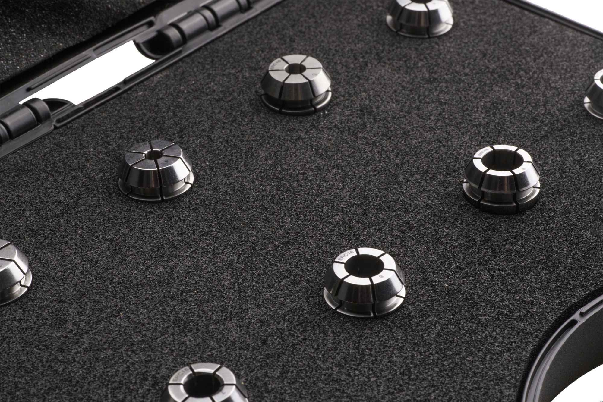 PINZA PRECISIÓN ESTANCA ERC 10 MICRAS DIN-6499B - 8392 - SET ERC16 - 8 pcs. (3 - 4 - 5 - 6 - 7 - 8 - 9 - 10)