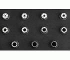 PINZA PRECISIÓN ESTANCA ERC 10 MICRAS DIN-6499B - 8392 - SET ERC20 - 11 pcs. (3 - 4 - 5 - 6 - 7 - 8 - 9 - 10 - 11 - 12 - 13)