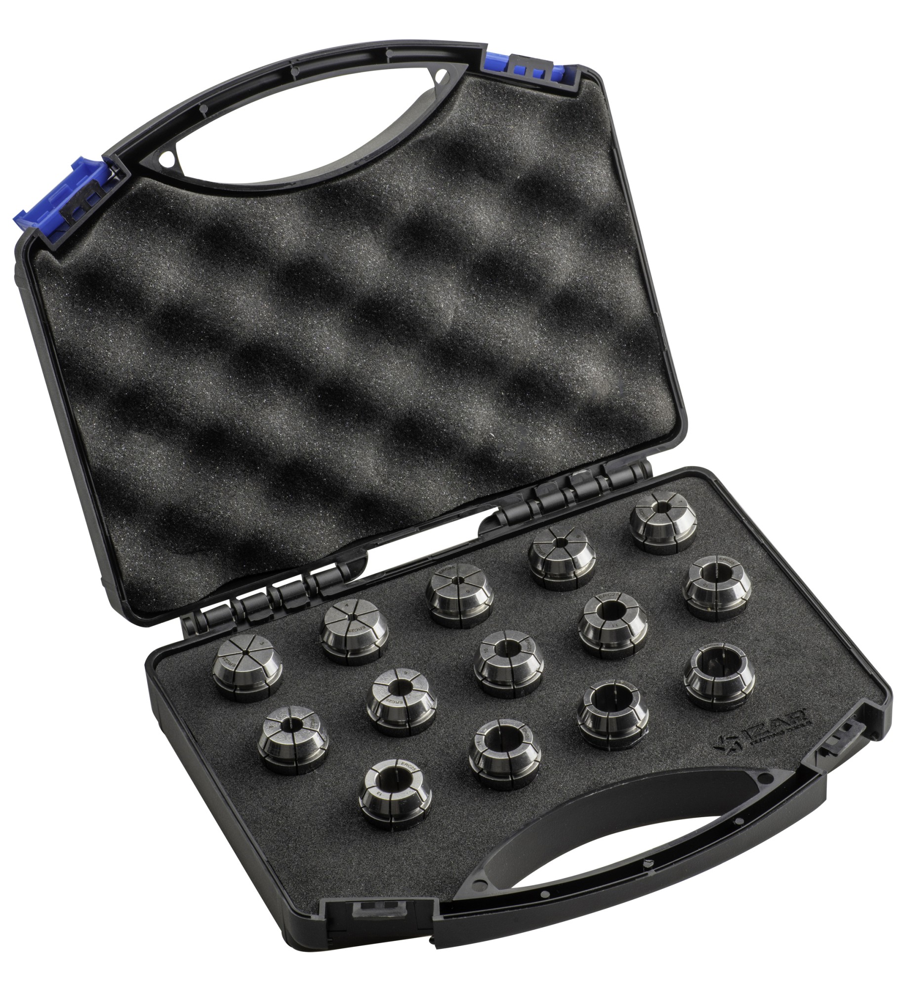 PINZA PRECISIÓN ESTANCA ERC 10 MICRAS DIN-6499B - 8392 - SET ERC25 - 14 pcs. (3 - 4 - 5 - 6 - 7 - 8 - 9 - 10 - 11 - 12 - 13 - 14 - 15 - 16)