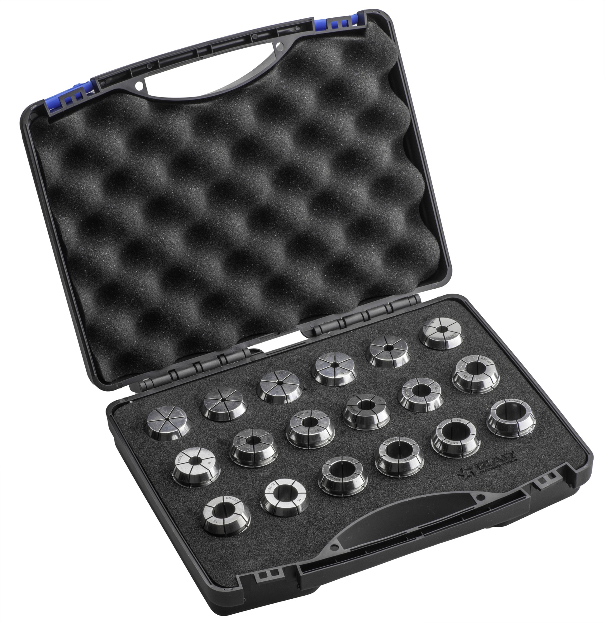 PINZA PRECISIÓN ESTANCA ERC 10 MICRAS DIN-6499B - 8392 - SET ERC32 - 18 pcs. (3 - 4 - 5 - 6 - 7 - 8 - 9 - 10 - 11 - 12 - 13 - 14 - 15 - 16 - 17 - 18 - 19 - 20)