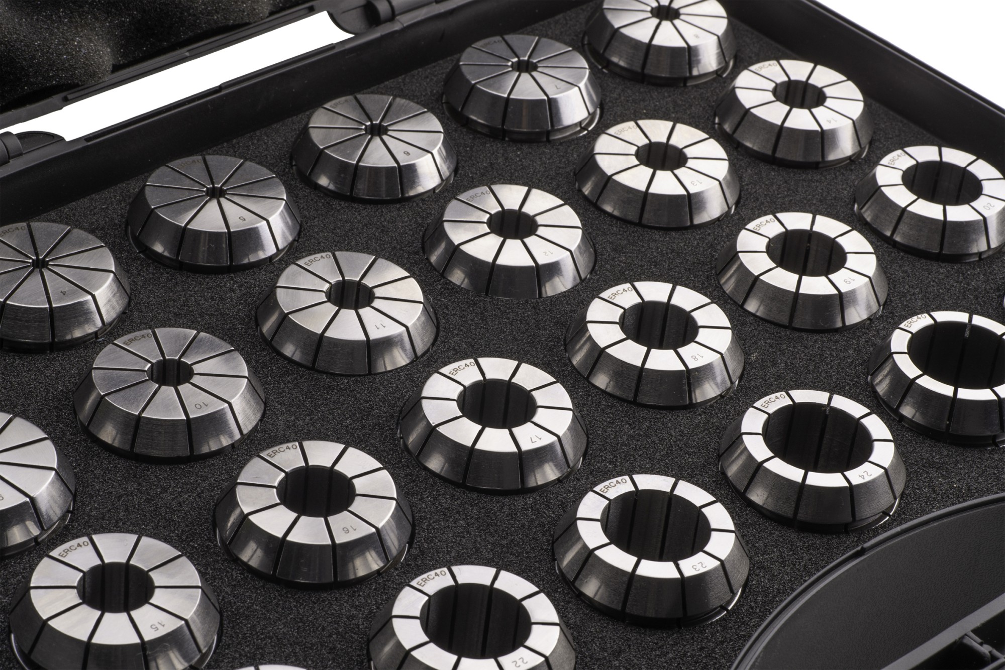 PINZA PRECISIÓN ESTANCA ERC 10 MICRAS DIN-6499B - 8392 - SET ERC40 - 24 pcs. (3 a  26)