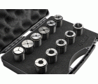 PINZA PRECISIÓN GRAN APRIETE C 10 MICRAS - 8395 - SET C32 - 11 pcs. (4 - 5 - 6 - 8 - 10 - 12 - 14 - 16 - 18 - 20 - 25)