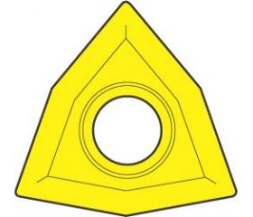 PLAQUITA INTERCAMBIABLE TALADRADO WCMX 80º - 8450 - WCMX-030208-P620