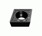 PLAQUITA INTERCAMBIABLE TORNEADO CCMT 80º POSITIVA - 8500 - CCMT-060202-E-ZRR-C525