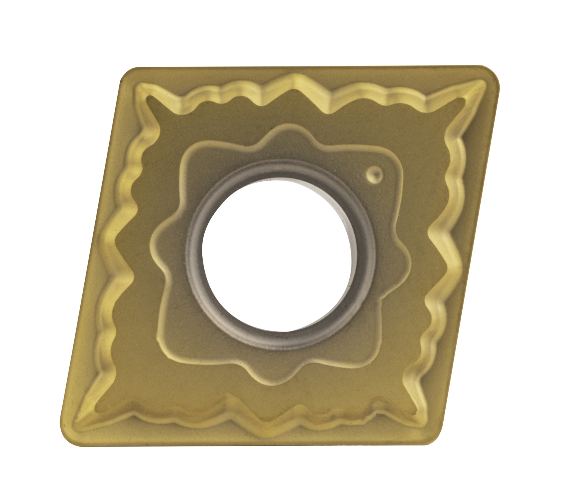 PLAQUITA INTERCAMBIABLE TORNEADO CNMG 80º NEGATIVA - 8510 - CNMG-120408-E-ZMCE-CERMET