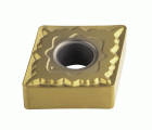 PLAQUITA INTERCAMBIABLE TORNEADO CNMG 80º NEGATIVA - 8510 - CNMG-120408-E-ZMCE-CERMET