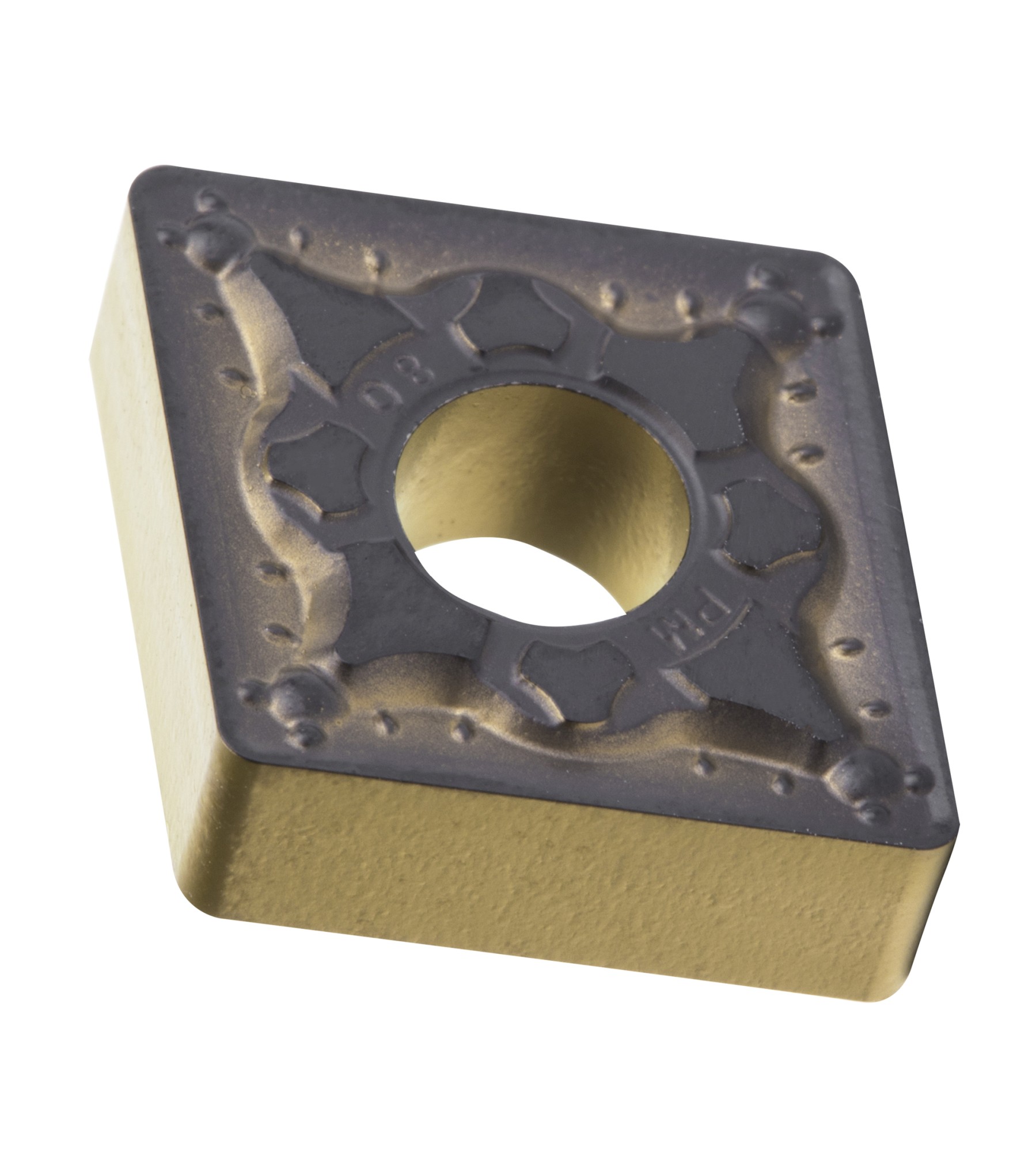 PLAQUITA INTERCAMBIABLE TORNEADO CNMG 80º NEGATIVA - 8510 - CNMG-120404-E-ZPM-CG15