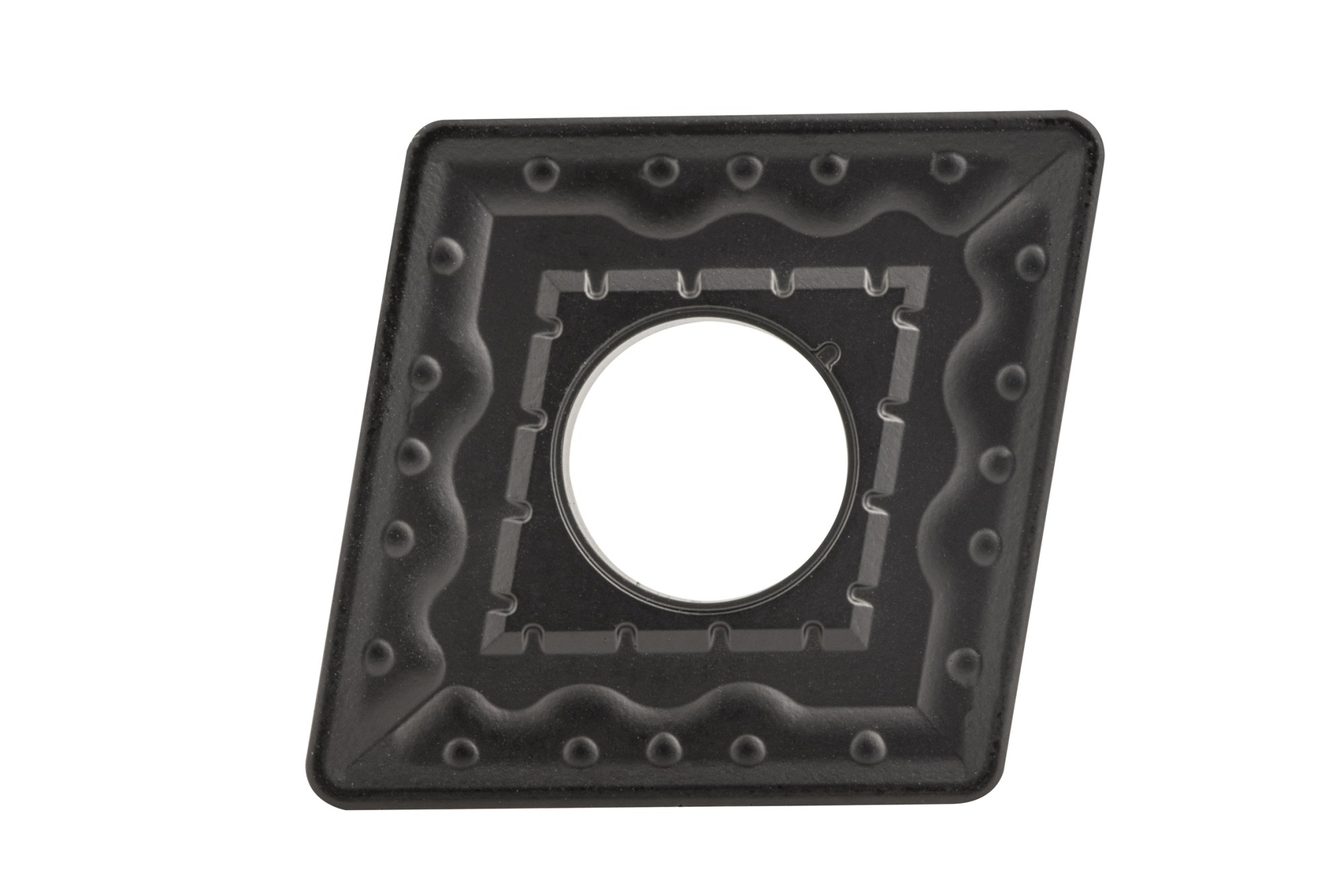 PLAQUITA INTERCAMBIABLE TORNEADO CNMM 80º NEGATIVA - 8512 - CNMM-190612-E-ZHR-C-G25