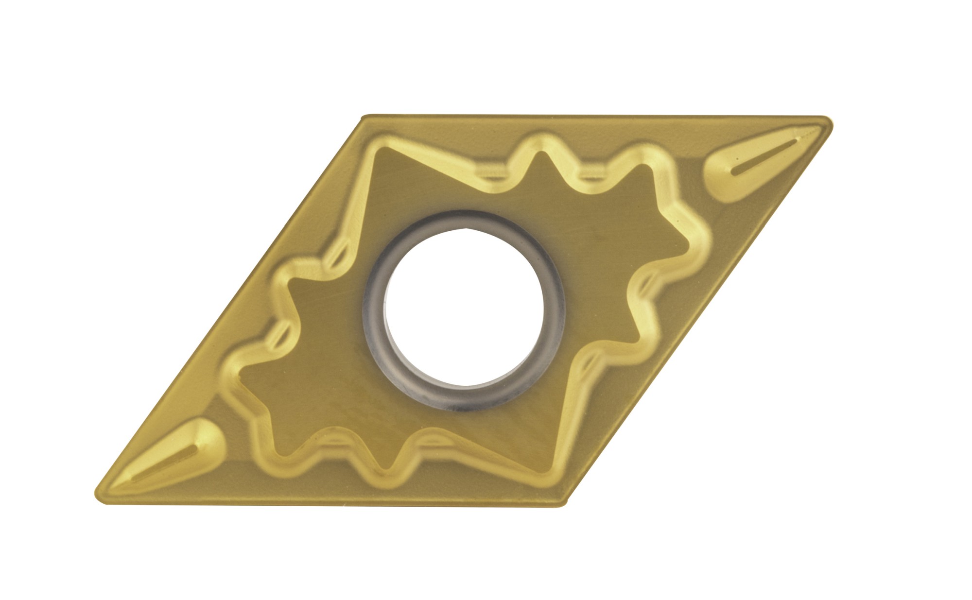 PLAQUITA INTERCAMBIABLE TORNEADO DNMG 55º NEGATIVA - 8530 - DNMG-150408-ZMCE-CERMET