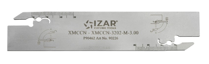REF. 8872 LAMA PORTA-PLAQUITAS TRONZADO Y RANURADO XMCCN