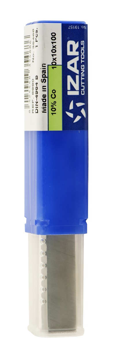 CUCHILLA TORNEADO HSS Co DIN4964B CUADRADA - 8990 - 06X06X100 mm