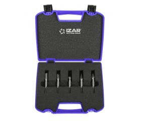 JUEGO FRESAS ROTATIVAS METAL DURO - 9200 - SET 5 PCS. 9,6x6 mm DENT. 6 (Ref. 9260-51-55-58-66)