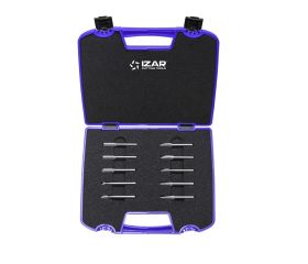 JUEGO FRESAS ROTATIVAS METAL DURO - 9200 - SET 10 PCS. 6x6 mm DENT. 6 (Ref. 9260-50-51-54-55-57-58-66-67-68)