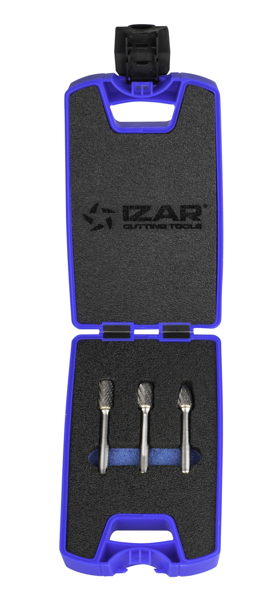 JUEGO FRESAS ROTATIVAS METAL DURO - 9200 - SET 3 PCS. 9,6x6 mm DENT. 6 (Ref. 9260-51-54)