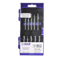 REF. 9201 JUEGO FRESAS ROTATIVAS METAL DURO