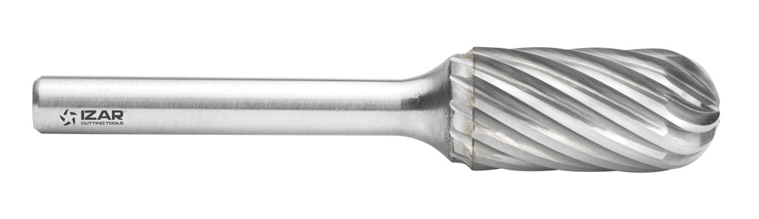 FRESA ROTATIVA METAL DURO TIPO C RADIAL - 9251 - 09,60X06,00 mm DENTADO INOX