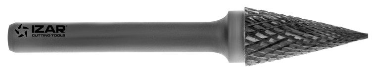 FRESA ROTATIVA METAL DURO TIPO M CONICA - 9255 - 06,00X06,00 mm DENT.4