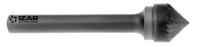 FRESA ROTATIVA METAL DURO TIPO K CONICA-90º - 9256 - 06,00X06,00 mm DENT.6