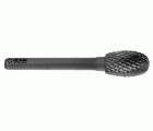 FRESA ROTATIVA METAL DURO TIPO E GOTA-OVAL - 9257 - 03,00X03,00 mm DENT.4