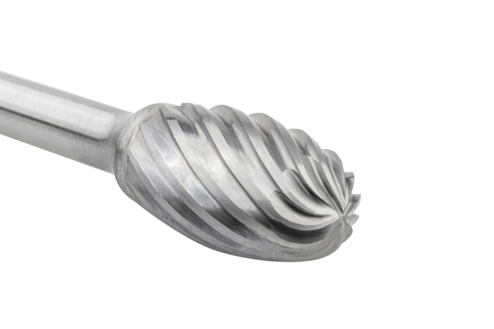FRESA ROTATIVA METAL DURO TIPO E GOTA-OVAL - 9257 - 09,60X06,00 mm DENTADO INOX