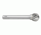 FRESA ROTATIVA METAL DURO TIPO D ESFERICA - 9258 - 09,60X06,00 mm DENTADO INOX