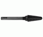 FRESA ROTATIVA METAL DURO NORMA-KEL (L) CONICA REDONDEADA - 9267 - 03,00X03,00 mm DENT.6 - ALTIN