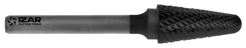 FRESA ROTATIVA METAL DURO NORMA-KEL (L) CONICA REDONDEADA - 9267 - 03,00X03,00 mm DENT.6 - ALTIN