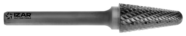 FRESA ROTATIVA METAL DURO NORMA-KEL (L) CONICA REDONDEADA - 9267 - 03,00X03,00 mm DENT.6