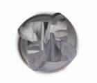 FRESA MICROGRANO IZAR-STD.N LARGA 4Z RADIAL - 9407 - 03,00 mm - CROMAX