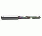 FRESA PULIDA MICROGRANO 1Z ALUMINIO LARGA - 9417 - 05,00 mm x L80 90º d=8 - IRIS