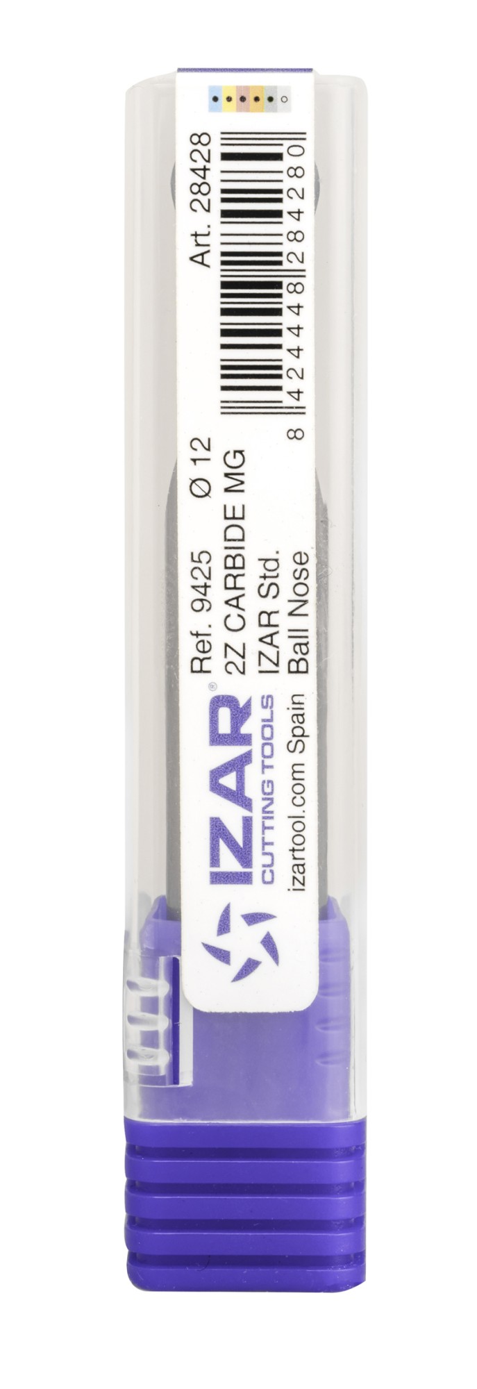 FRESA MICROGRANO DIN6528N 2Z RADIAL - 9425 - 02,00 mm