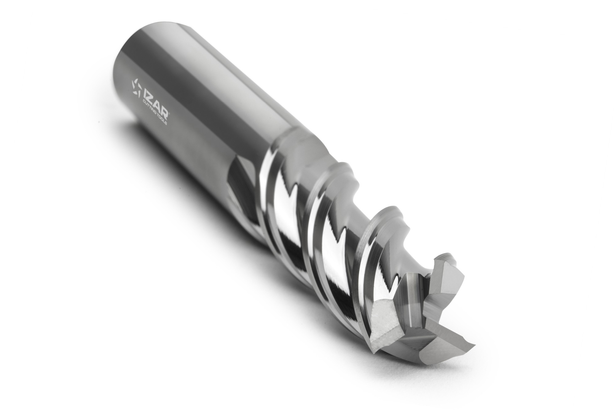 FRESA MICROGRANO IZAR STD. 3Z ALUMINIO 45º PULIDO ESPEJO - 9437 - 03,00 mm