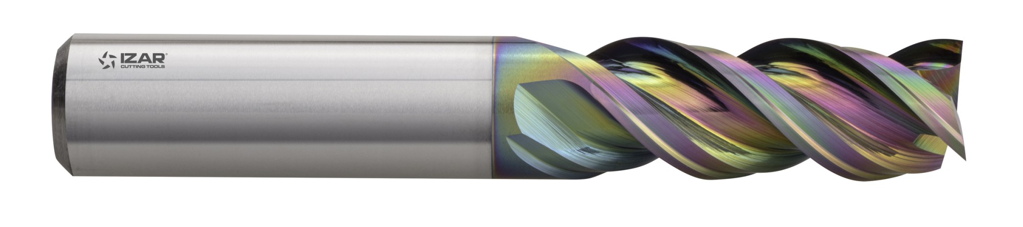 FRESA MICROGRANO IZAR STD. 3Z ALUMINIO 45º PULIDO ESPEJO - 9437 - 03,00 mm - IRIS