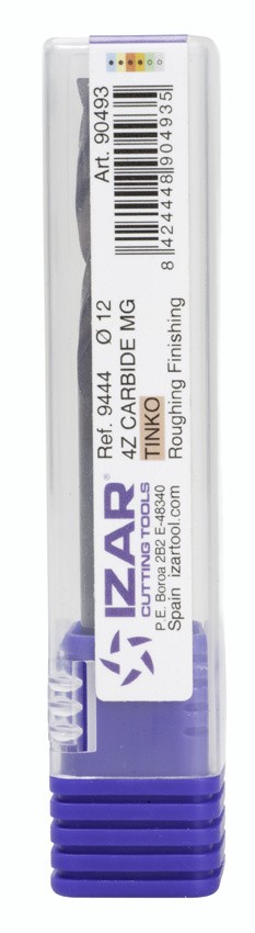 FRESA MICROGRANO DIN6528N 4Z IZARCUT - 9444 - 10,00 mm - TINKO
