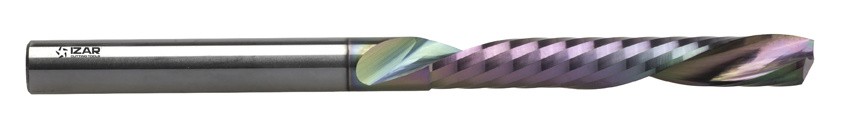 FRESA PULIDA MICROGRANO 1Z ALUMINIO CORTE IZQUIERDA LARGA - 9466 - 03,00 mm x l22 - IRIS