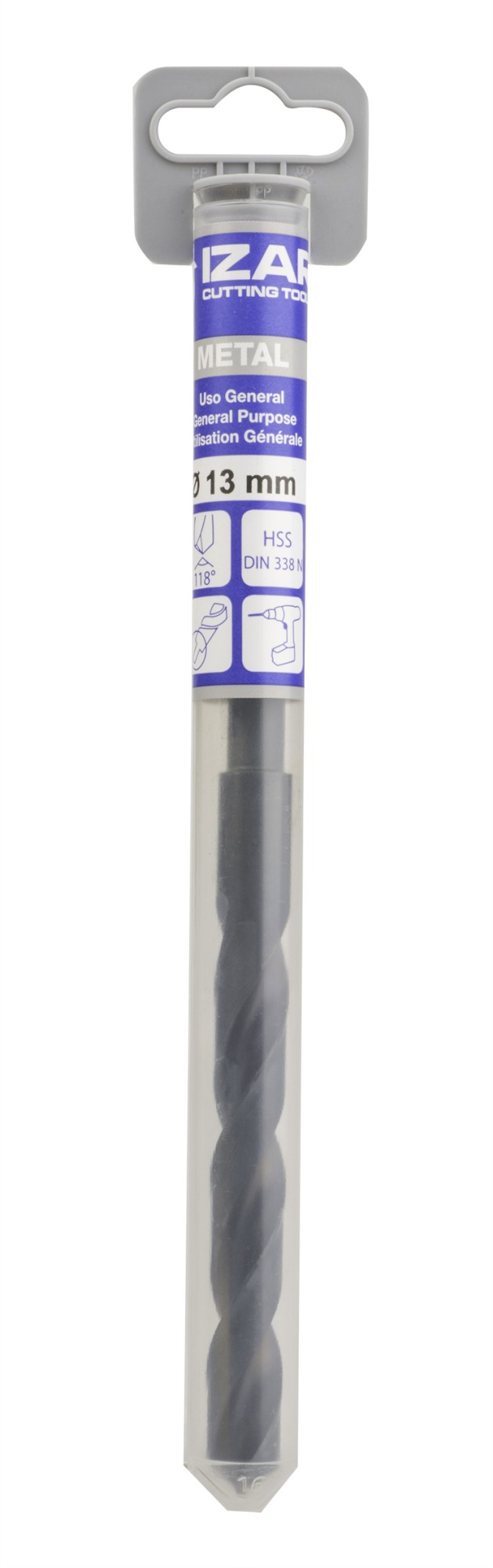 BROCA HSS DIN338 METAL MANGO REBAJADO - M007 - 12,00 mm