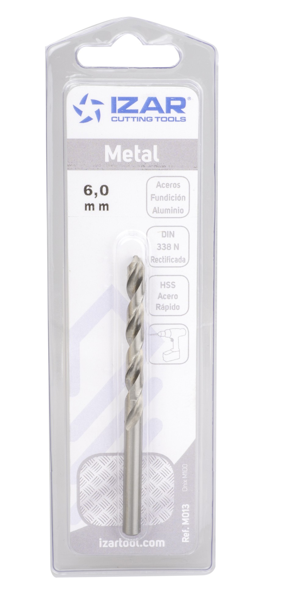 BROCA HSS DIN338N HSS METAL PRO - M013 - 1,00 mm