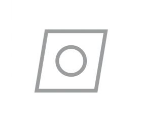 PLACA-BASE  PORTAPLAQUITAS TORNEADO - 8815 - PLACA BASE PORTA S32UPCLNR (pack 5 uds.  -  precio/ud.)