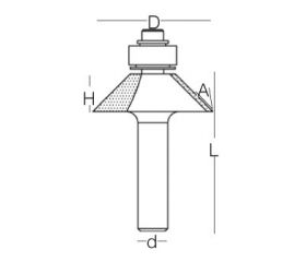 REF. 1677 FRESA MADERA BISELAR CON COPIADOR
