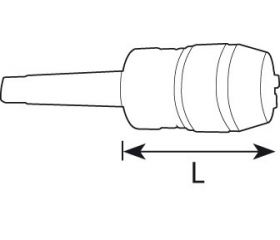 REF. 1812 PORTABROCAS PRECISION ESPIGA INTEGRAL CNC