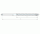 REF. 1821 BROCA PARED PROFESIONAL 4Z+ MANGO 3 PLANOS