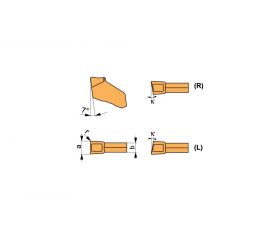 REF. 8600 PLAQUITA INTERCAMBIABLE TRONZADO-RANURADO