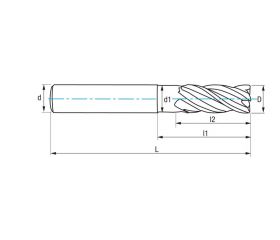 REF. 9406 FRESA HELICE VARIABLE GRANO UF DIN6528N NZ